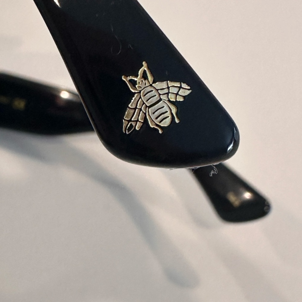 GUCCI WEB OVERSIZED SUNGLASSES - Picture 10 of 11